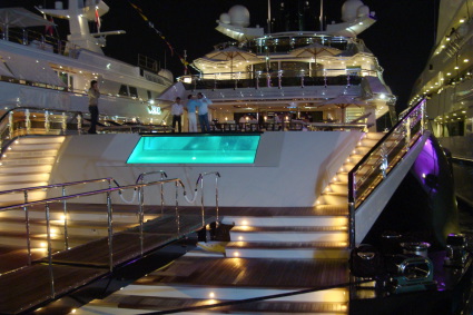 Underwater Lights are protected with Hylec-APL's TeeBox  