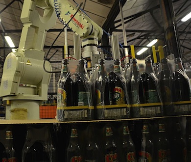 Automation boosts competitiveness of heritage beer bottling business