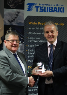 Tsubaki is named IADA supplier of the year in its first term of partnership  