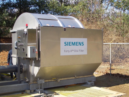 Siemens' disc filters to increase flow capacity at wastewater treatment plant in Ohio 