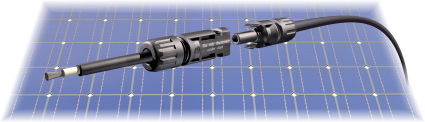 Solar connectors from Multi-Contact accept heavier duty cable 