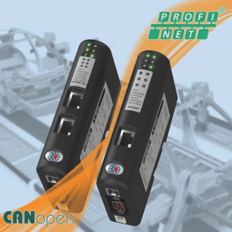 Anybus X-gateway lets CANopen devices talk to Profinet