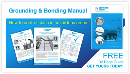 Newly updated 32-page earthing & bonding handbook covers hazardous area static electricity