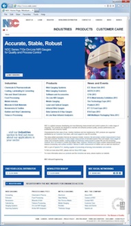 New website and brochures from near infrared process measurement specialist