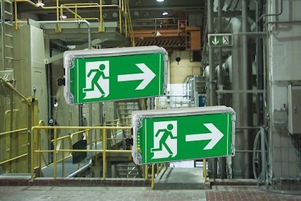 New housing for Ex-escape signs simplifies installation and maintenance 