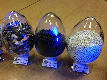 Axion Polymers' recycled products go global