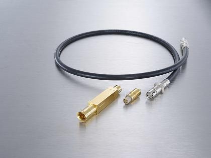 RF contact probe for high-speed data connectors