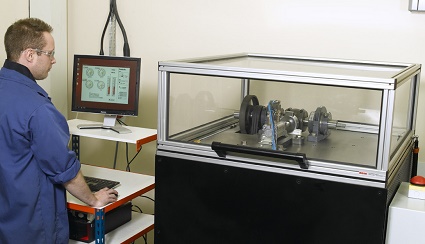 BOWMAN DEVELOPS NEW BEARING TEST MACHINE
