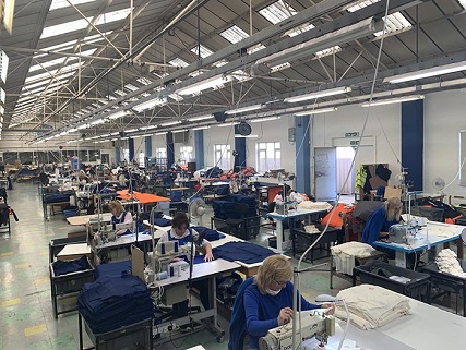 First Batch of Scrubs Leaves Wearwell Factory for the NHS