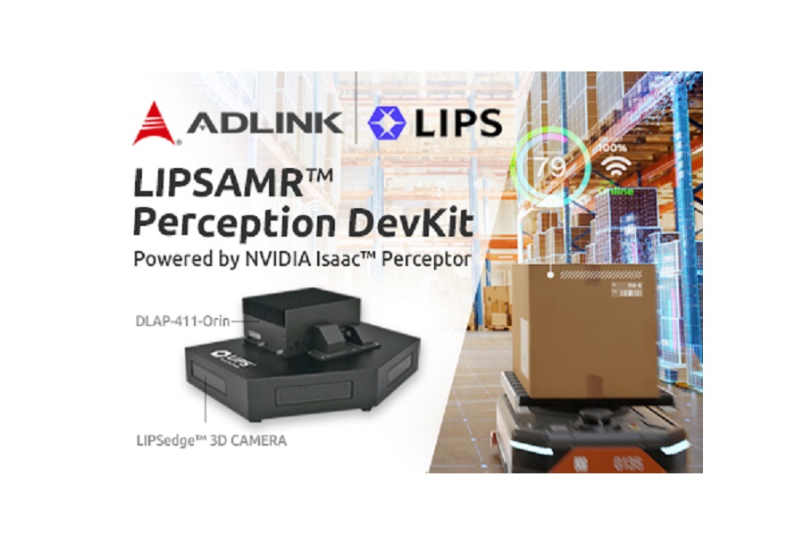 ADLINK and LIPS Launch AMR 3D x AI Vision Solution, Powered by NVIDIA Isaac