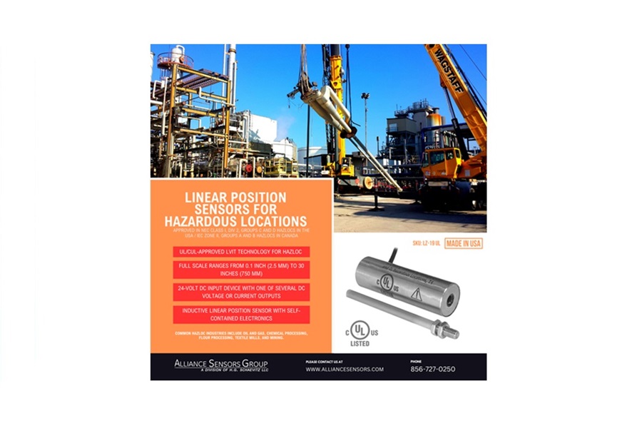 UL Approved Linear Position Sensor for Hazlocs