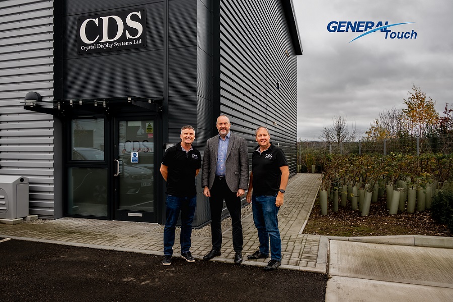 Crystal Display Systems agrees Major Partnership with General Touch