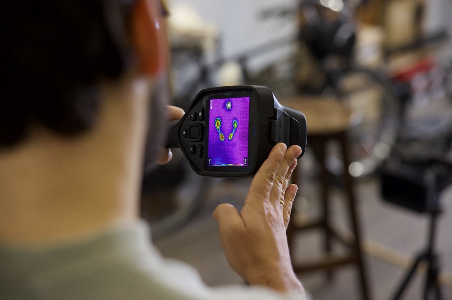 Thermography helps leading bike fitter find optimal cyclist position