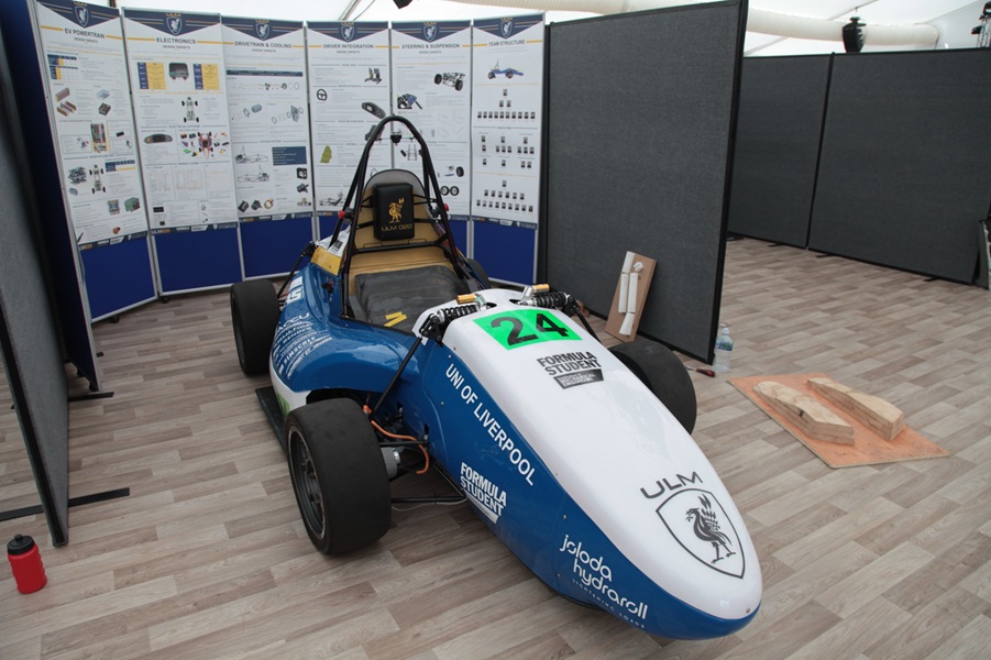 Joloda Hydraroll Sponsors University of Liverpool Motorsport Team
