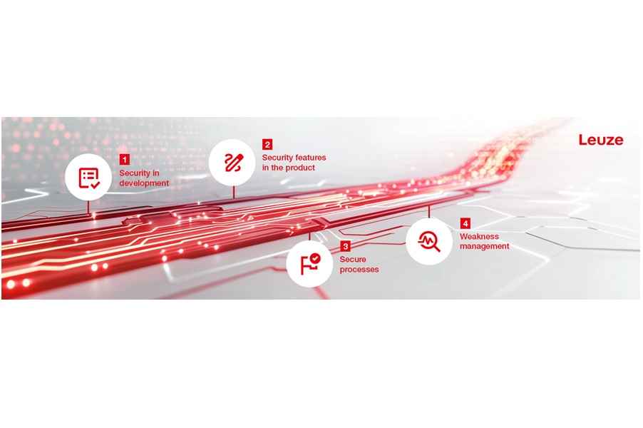 Leuze integrates cybersecurity into industrial sensor development to meet CRA requirements