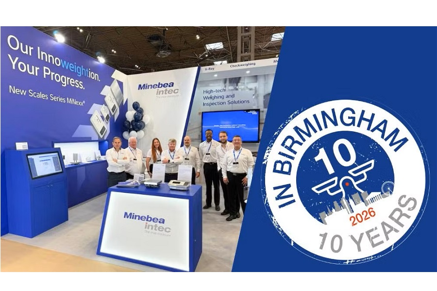 Ten years in Birmingham – a milestone for Minebea Intec UK