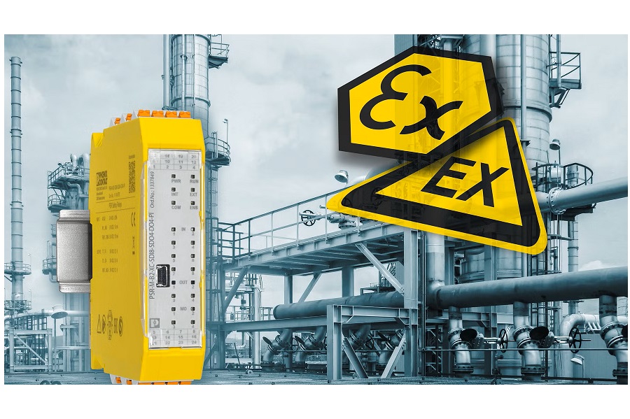 Functional safety up to SIL 3 in potentially explosive areas
