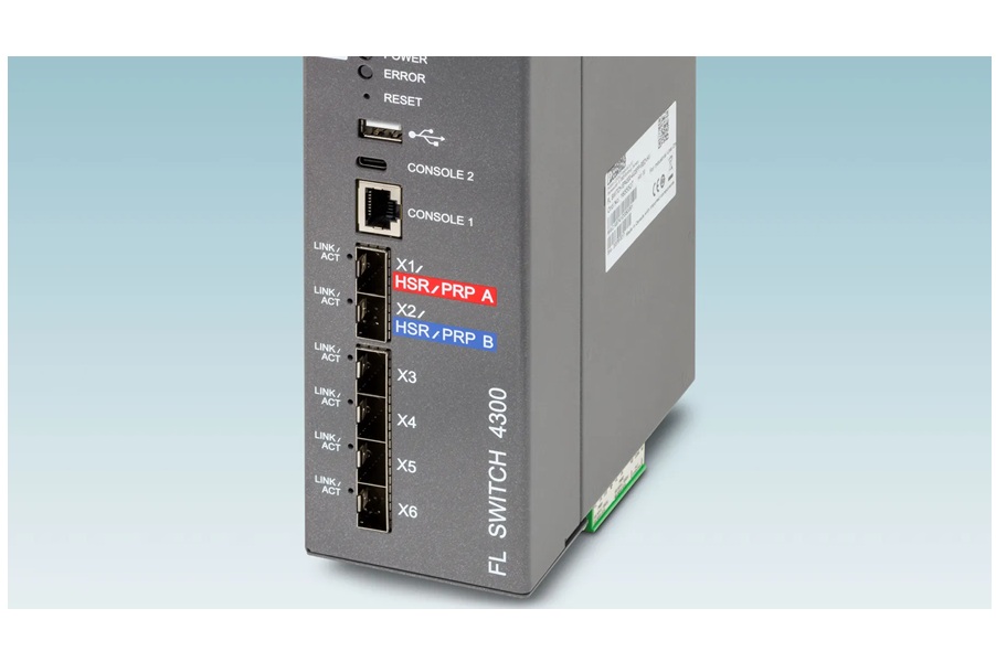 New Switch for Seamless Network Redundancy in Critical Applications