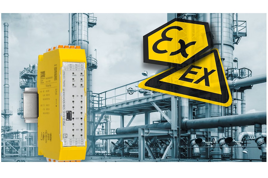 Functional safety up to SIL 3 in potentially explosive areas