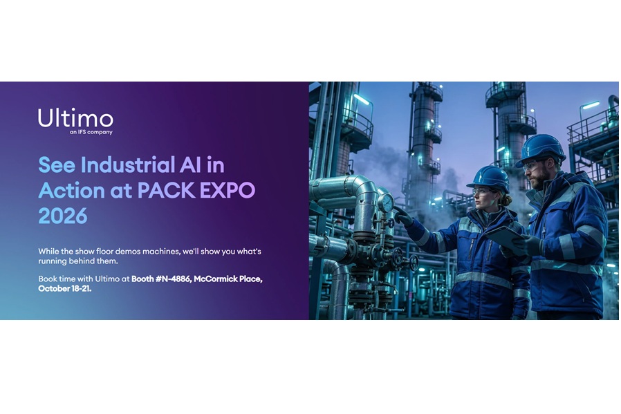 Ultimo to Bring Industrial AI Built for How Maintenance Actually Works to PACK EXPO International 2026