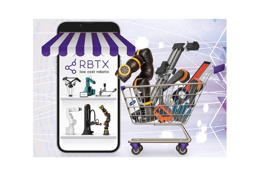 RBTX Online Marketplace: Now even easier for individual low-cost automation