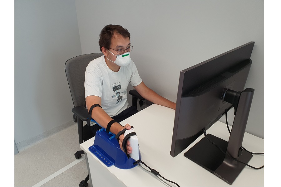 Robots enhance limb therapy for patients with neurological conditions