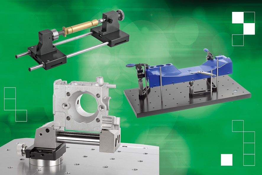 NORELEM LAUNCHES CLAMPING   SYSTEMS FOR METROLOGY